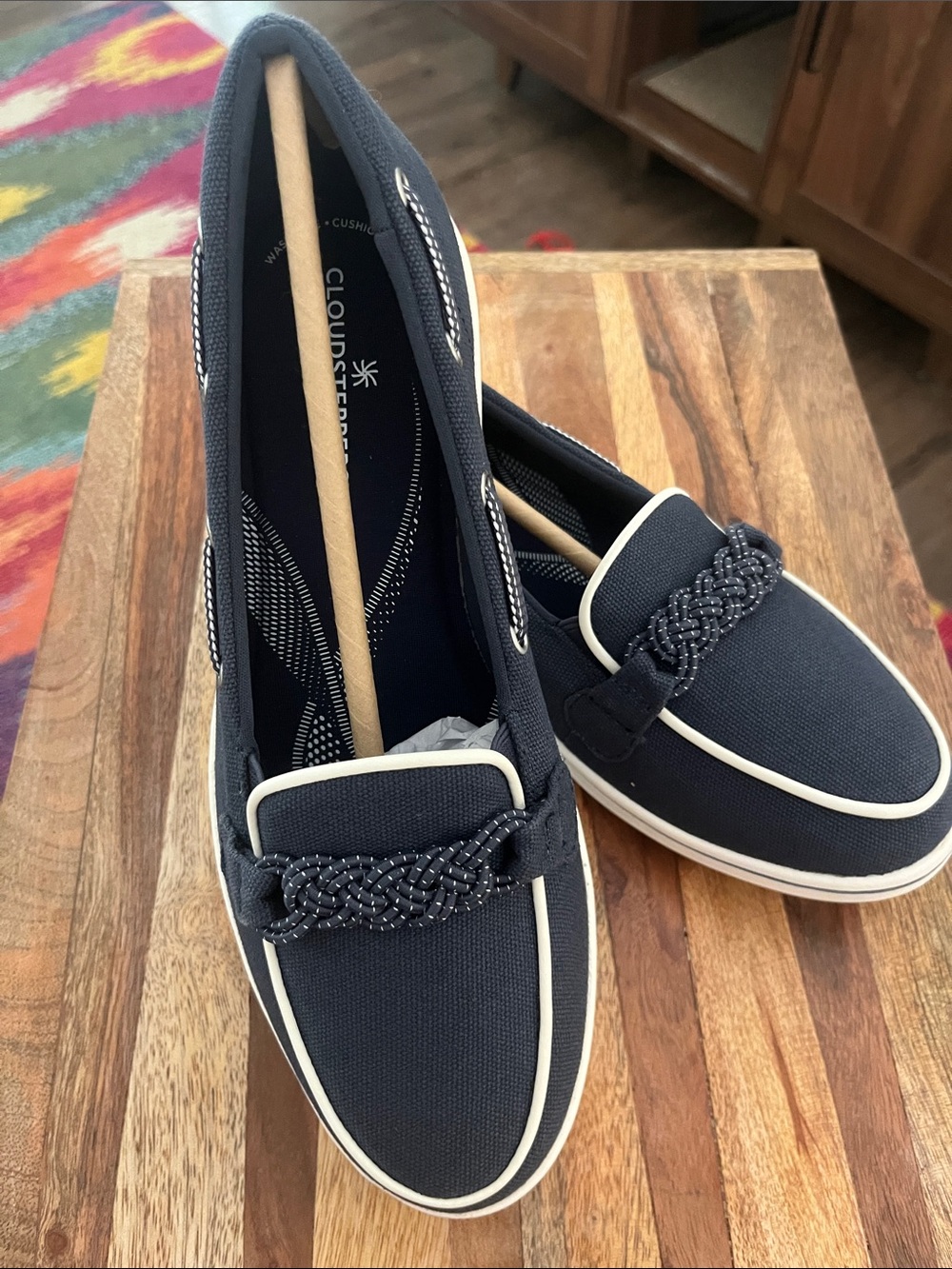 Clarks Cloudsteppers BreezeSky Bay loafers